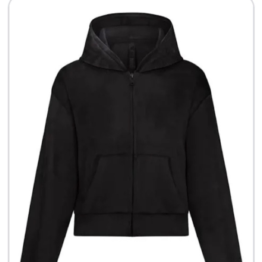 SKIMS velour sweatshirt